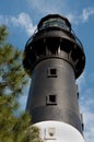 Hunting Island Light in Beaufort, South Carolina Royalty Free Stock Photo