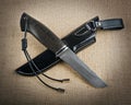 Hunting knife Royalty Free Stock Photo