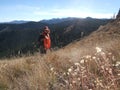 Hunting in the mountains of Colorado.