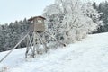 Hunting possession with icing during winter