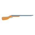 Hunting rifle icon, cartoon style Royalty Free Stock Photo