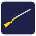 Hunting shot gun icon