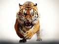 Ai Generated illustration Wildlife Concept of Hunting Tiger Royalty Free Stock Photo