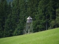 Hunting tower Royalty Free Stock Photo
