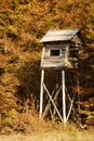 Hunting tower Royalty Free Stock Photo