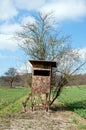 Hunting hut Royalty Free Stock Photo