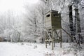 Hunting Tower in Winter