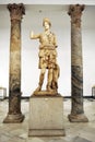 Huntress Diana, Artemis, marble sculpture Royalty Free Stock Photo