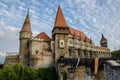 The Hunyad castle, also known as Corvin Castle, Transylvania Royalty Free Stock Photo