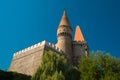 The Hunyad Castle. Medieval Gothic-Renaissance castle in Hunedoara,Transylvania. Castelul Huniazilor or Castelul Corvinestilor, Royalty Free Stock Photo