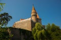 The Hunyad Castle. Medieval Gothic-Renaissance castle in Hunedoara,Transylvania. Castelul Huniazilor or Castelul Corvinestilor, Royalty Free Stock Photo