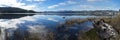 Huon River Tasmania Panorama Royalty Free Stock Photo