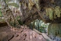 Hup Pa Tat, Cave and Forest the Central Valley Uthai Thani Unseen in Thailand Royalty Free Stock Photo