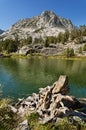 Hurd Peak And Long Lake Royalty Free Stock Photo