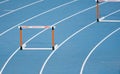 Hurdles Royalty Free Stock Photo