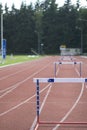 Hurdles Royalty Free Stock Photo
