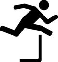 Hurdles pictogram