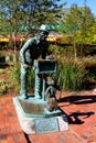 Hurdy Gurdy statue, Newport, RI.