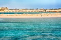 Hurghada, Egypt, January: Beautiful lagoon of the Red Sea