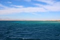 Hurghada, Egypt, January: Beautiful lagoon of the Red Sea