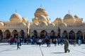 Hurghada, Egypt, 24th of December 2018: Mosque in Hurghada