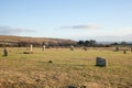 The Hurler\'s Stones on Bodmin Moor, Cornwall in the UK