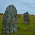 Hurlers standing stones Royalty Free Stock Photo