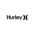 Hurley logo editorial illustrative on white background