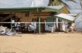 Hurricane Cyclone Damage Royalty Free Stock Photo
