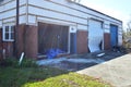 Hurricane Damaged Commercial Building