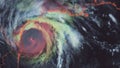 Hurricane Harvey. Unique radar composite