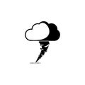 Hurricane icon. Element of weather elements illustration. Premium quality graphic design icon. Signs and symbols collection icon f