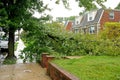 Hurricane Irene aftermath in the Philadelphia area Royalty Free Stock Photo