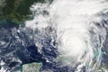 Hurricane Irma is heading towards Florida, USA in 2017 - Elements of this image furnished by NASA