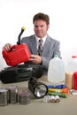 Hurricane Kit - Gas Can Royalty Free Stock Photo