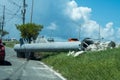 Hurricane Maria Damage in San Juan Puerto Rico Royalty Free Stock Photo