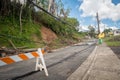 Hurricane Maria and Puerto Rico - Broken Power Lines Royalty Free Stock Photo