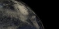 Hurricane Marie. Earth shown from Space. Elements of this image are furnished by NASA