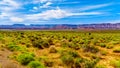 The Hurricane Mesa, a flat mountain mesa near Hurricane in Utah, USA