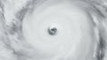 Hurricane Overhead Satellite View