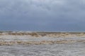 Hurricane Playa del Carmen beach Mexico extremely high tsunami waves