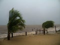 Hurricane Richard - Roatan, Honduras Royalty Free Stock Photo