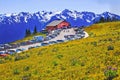 Hurricane Ridge Visitor Center Olympic National Park Washington Royalty Free Stock Photo