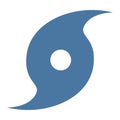 Hurricane symbol icon