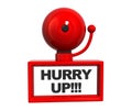 Hurry Up Bell Royalty Free Stock Photo