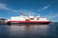 Hurtigruten coastal vessel NORDLYS in Trondheim, Norway