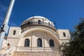 The Hurva Synagogue, is a historic synagogue located in the Jewish Quarter Royalty Free Stock Photo