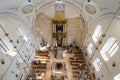 Daily prayer in Hurva Synagogue Royalty Free Stock Photo