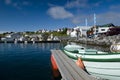 Husavik harbor, Iceland Royalty Free Stock Photo