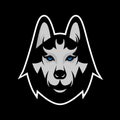 Husky Logo Mascot Vector